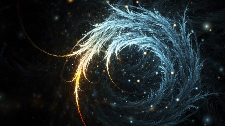 swirling feather
